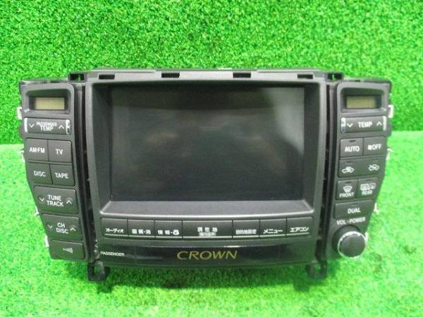 クラウン GRS182 純正ナビ　マルチ　