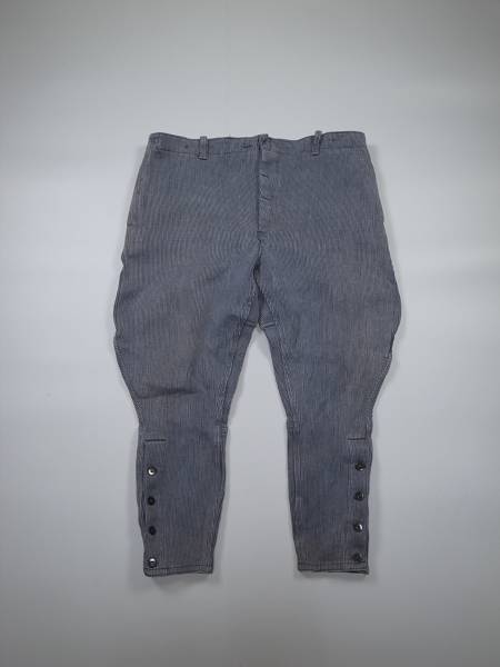フランスヴィンテージジョッパーズパンツ 50s60s コットンピケ ごま塩 