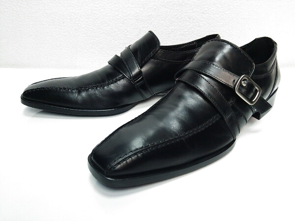 フープディドゥ☆レザー シューズ/size40 黒 未使用