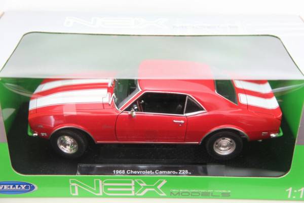 WELLY 1/18 シボレー カマロ Z28 1968 レッド 0 Chevrolet Camaro eBay