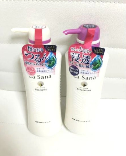 ラサーナ】海藻 海泥 シャンプー&トリートメント 400ml LaSana