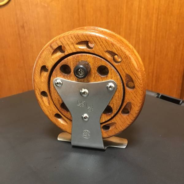 美品 オリムピック 落し駒 80ll ヘチ タイコリール 分解洗浄済 回転