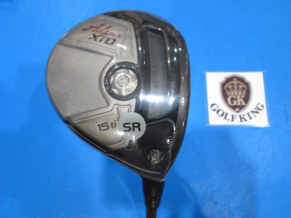 GK豊田▼新品即決267 XTD Ti/XTD/15度/SR/アダムス/フェアウェイ
