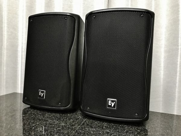 EV 完動良品 Electro Voice ZX1-90 PAスピーカー ブラック ペア