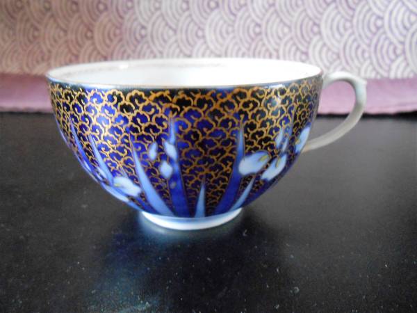 オールド深川製磁・金ミル・カップ