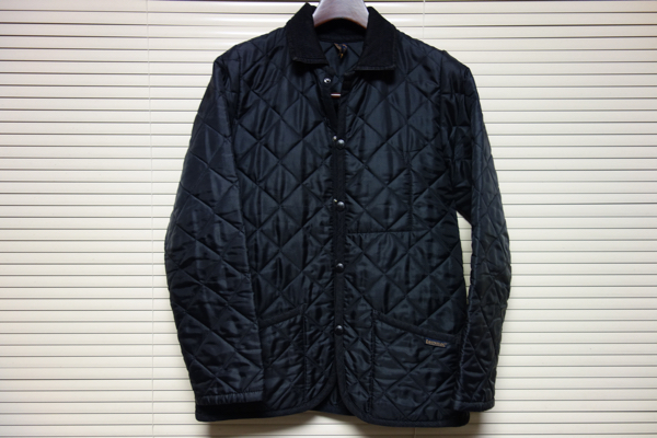 LAVENHAMラベンハム キルティングジャケット 黒 36 オンライン で 販売 