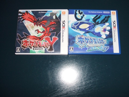 ★3DS★ポケットモンスター Y+アルファサファイア 2本セット