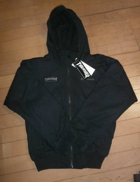 THRASHER×Columbia コラボアウター　ブラック Columbia＆THRASHER】コロンビア＆スラッシャー コラボジャケット