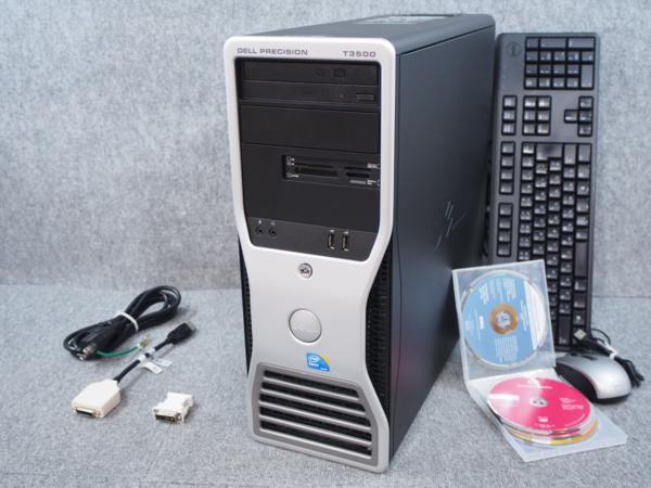 ② ☆ DELL PRECISION T3500　QC Xeon X5677 3.46GHz/4GB/320GB/Quadro FX1800/OS(Win7 Pro 32Bit) ☆
