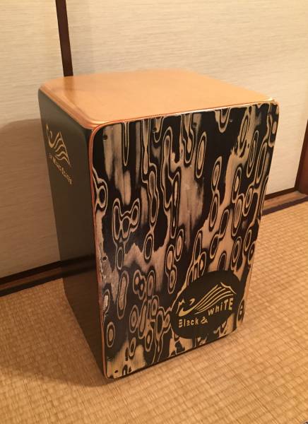 Mario Cortesマリオコルテス カホン cajon ”Black & White 中古