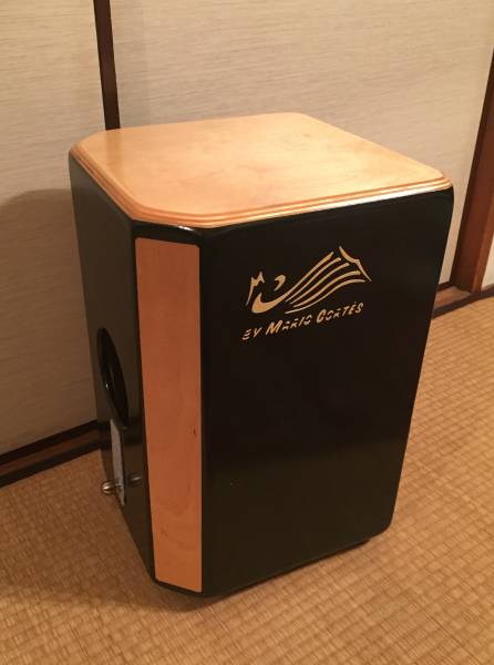Mario Cortesマリオコルテス カホン cajon ”Black & White 中古