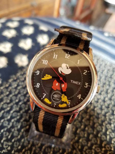 TIMEX タイメックス ミッキーマウス タイメックスとビームス 九*尾様