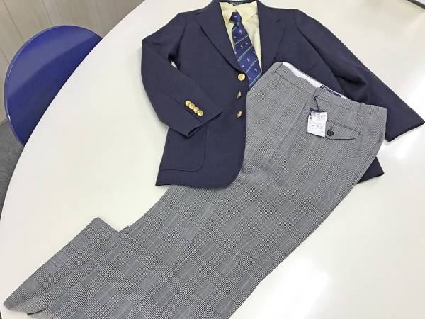 卒業式に！ポロラルフローレン フォーマルスーツ　ジャケット/ パンツ150一部新品