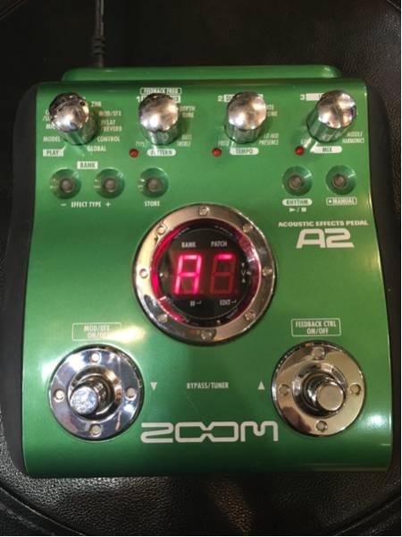 ギター 保証内 アコースティックエフェクツペダル ズーム A2.1u マルチ
