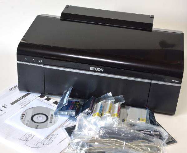 EPSON Colorio インクジェットプリンター EP-302 訳あり稼働品