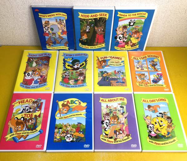 DWE ディズニー英語○Zippy 会員限定 DVD 11枚○with Zippy and his