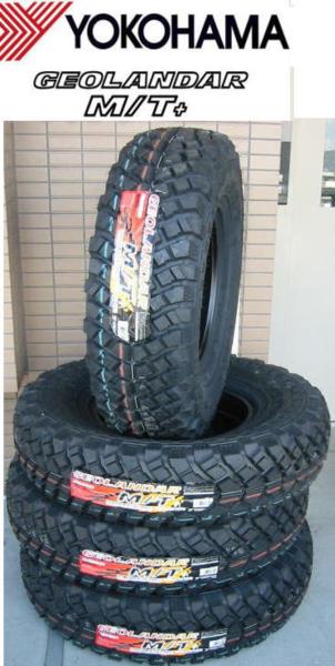 ヨコハマ ジオランダー M/T+ G001C 　LT 215/85R16 ４本セット