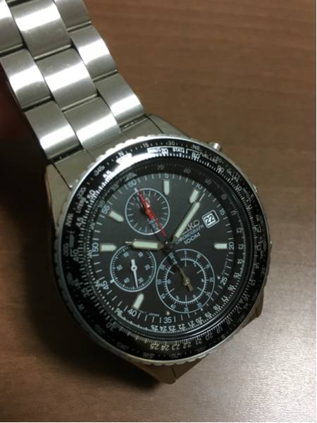 SEIKO パイロットクロノグラフ腕時計 逆輸入