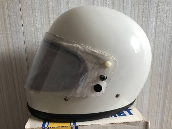 BUCOブコ フルフェイスヘルメット70年代 ブルーラインGT 希少(M 