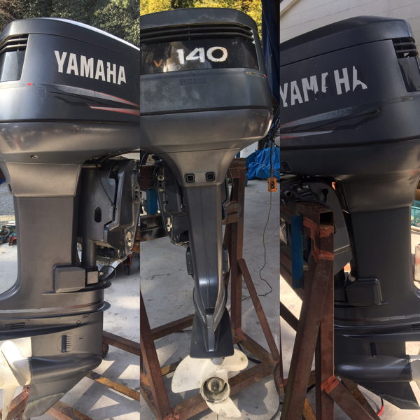 Yahoo!オークション 実働 ヤマハ 2ストローク船外機 6馬力 6M8-L 