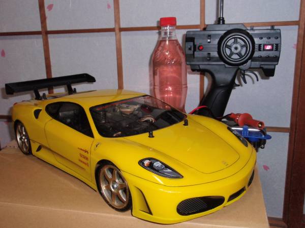京商GPスパイダー改フェラーリボディ付 ドリフト仕様フルセット