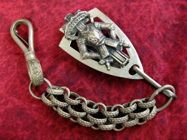 1900's 年代初頭◇アンティーク フリーメイソン 騎士◇ウォレット