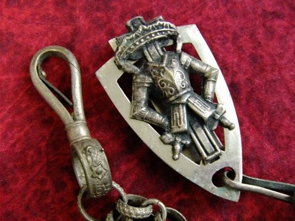 1900's 年代初頭◇アンティーク フリーメイソン 騎士◇ウォレット