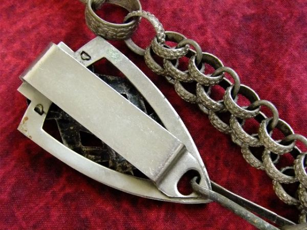 1900's 年代初頭◇アンティーク フリーメイソン 騎士◇ウォレット