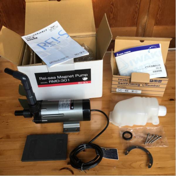 REI-SEA レイシー マグネットポンプRMD-301 自給タンク 中古美品