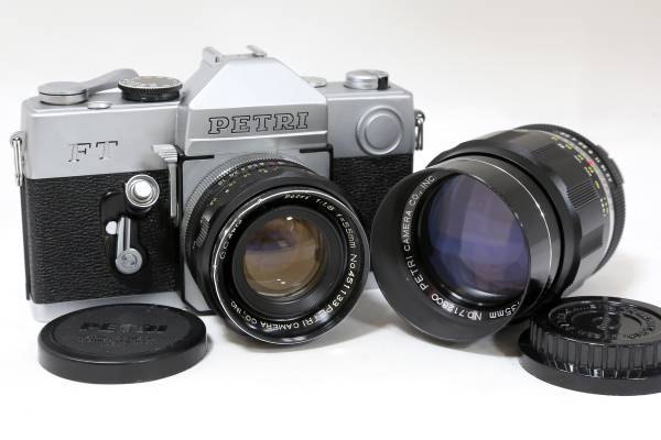 PETRI ペトリ FT＋55mm f1.8＋135mm f2.8 #32-4