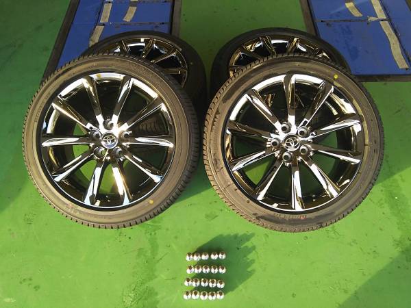 新車外し 現行マークX GRX130 RDSグレード18インチ8J 235/45R18 純正