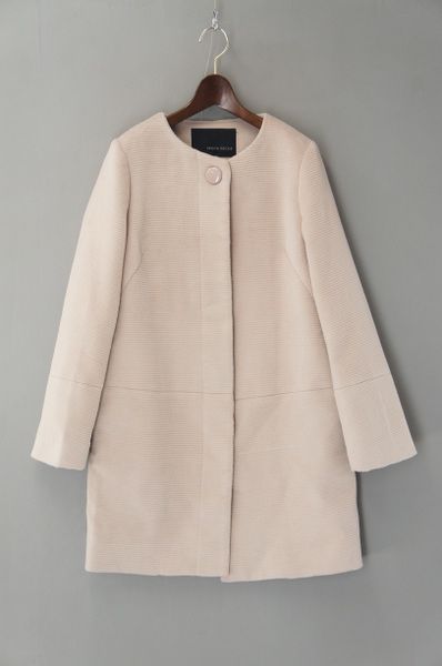 G5735◎【未使用】定価1.9万*イェッカヴェッカ YECCA VECCA*ノーカラー 