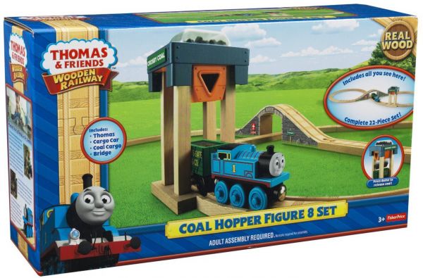きかんしゃトーマス 木製レールシリーズ 石炭ホッパー付きベーシックセット(Y4091)