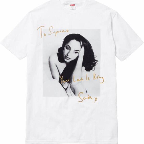 国内正規☆17ss Supreme Sade Tee L 白 シャーディー Tシャツ