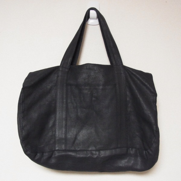 APC リネン コーティング ボストンバッグ　フランス製