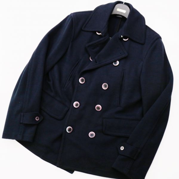 ORIHICA オリヒカ ストレッチ スプリング ジャケット Pコート Sz.M メンズ ネイビー /c3-3/Mo30(Mサイズ)｜売買され ...