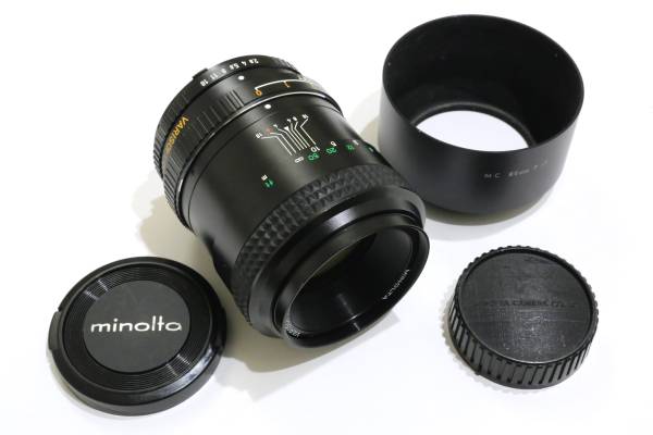稀少極上美品】MINOLTA ミノルタ VARISOFT 85mm f2.8 バリソフト 