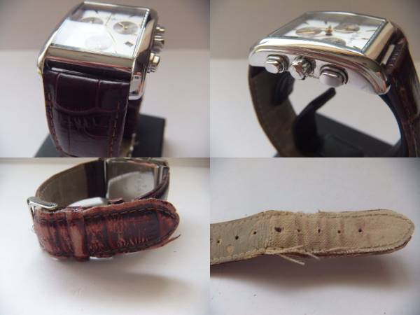 ☆TRUSSARDI☆ レディース腕時計 TRD-3026 中古品 1058(クロノグラフ＋ 