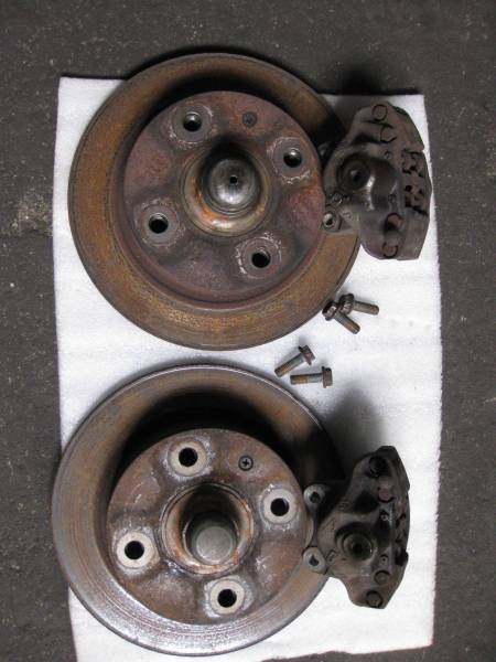 空冷VWタイプ1 平成9年 メキシコビートル、ハブ付き、Fディスク