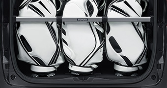 アルファード30系：純正ラゲージホールドバー