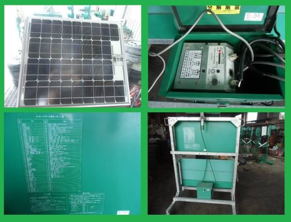 コンラックス松本 ソーラー信号機　ジャンク 引取限定格安ジャンク！コンラックス松本 道路工事用電光看板B大