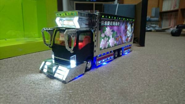 デコトラ アートトラック 般若 ラジコン 希少(トラック、トレーラー