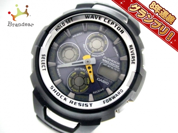 CASIO(カシオ) 腕時計■美品 G-SHOCK GW-1100J メンズ パープル