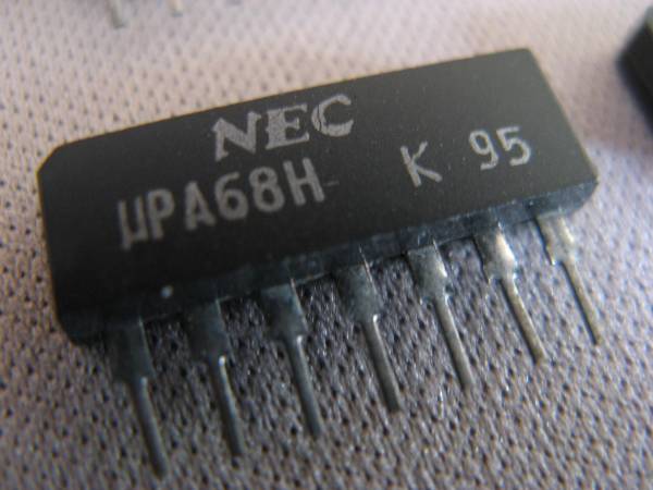 μPA68H 10個 (NEC Diff FET) 差動増幅用 複合JFET 【公式通販】