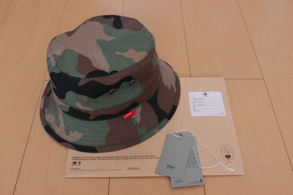 ☆WTAPS ダブルタップス カモフラージュ柄 バケットハット 帽子 ハット