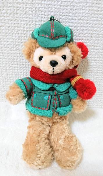 TDS 2008年 ダッフィー ダッフルコート ぬいぐるみバッジ ぬいば 緑
