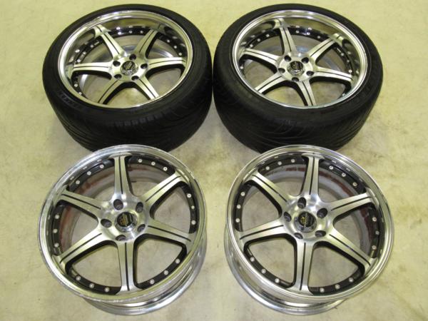1円スタート！BIMドリフトマスター 8.5J+33,9.5J+32 pcd114.3/5H 265 