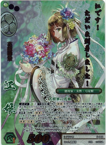 超天下無双レア 戦国大戦TCG CTR袁姫 三国志大戦TCG あおじ 11-069