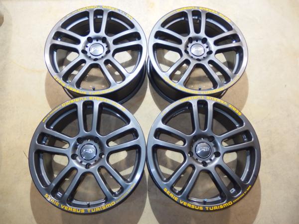 RAYS VESTA ベルサスツーリズモ スパーダ 17インチアルミホイールのみ4 