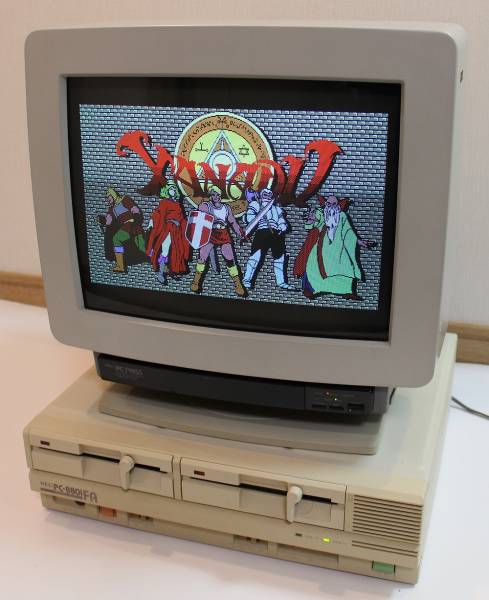 NEC PC-8801FA デスクトップPC 本体のみ NEC PC-8801FA 本体のみ 動作確認済み 現状品 中古品 1円